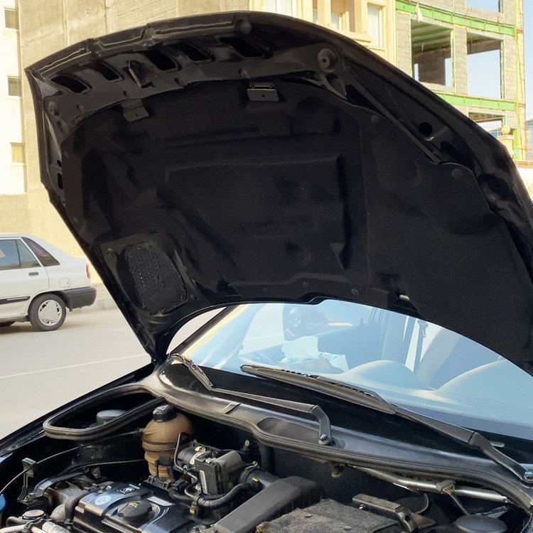 عایق کاپوت خودرو بابل کارپت مدل نمدی مناسب برای 206